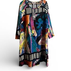 NWT Pretty Angel Multicolor Tunic Sz L/XL Dress